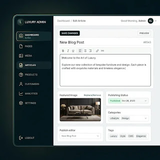 Core CMS v0.5.1: The Luxury Admin Experience