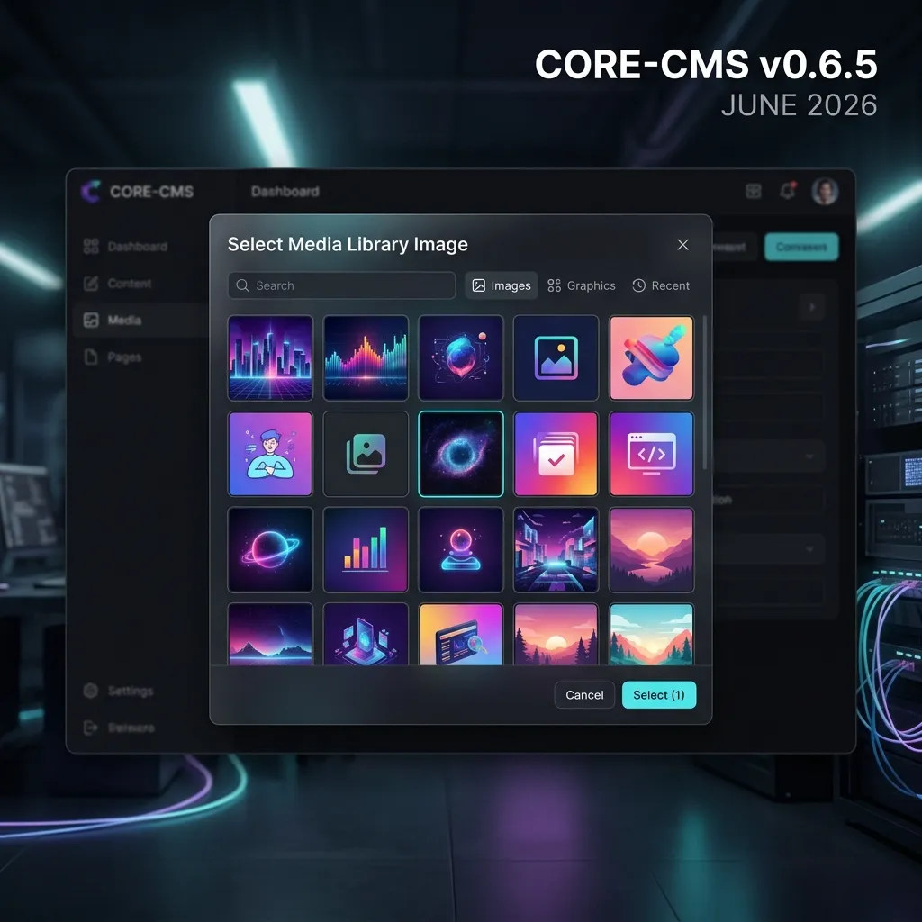 Smooth Uploads & Theme Harmony: Core CMS v0.6.5 Upgrades the Media Workflows